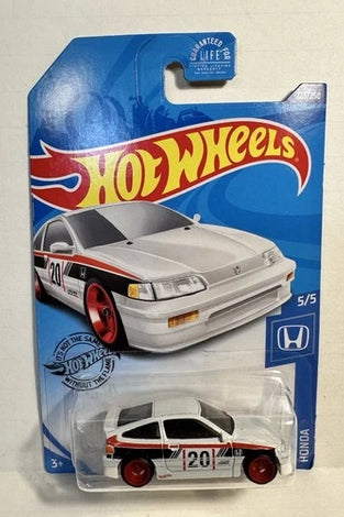 HOT WHEELS SUPER TREASURE HUNT WHITE '88 HONDA CR-X
