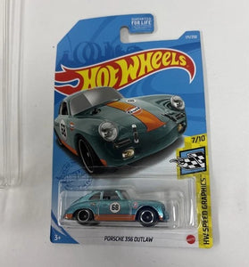 HOT WHEELS SUPER TREASURE HUNT PORSCHE 356 OUTLAW GULF LIVERY
