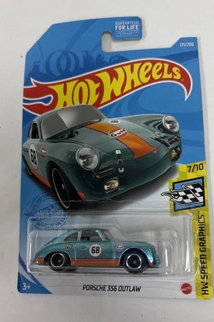 HOT WHEELS SUPER TREASURE HUNT PORSCHE 356 OUTLAW GULF LIVERY