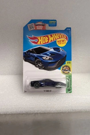 HOT WHEELS SUPER TREASURE HUNT BLUE '17 NISSAN GT-R (R33)