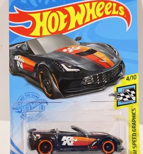 HOT WHEELS SUPER TREASURE HUNT K&N CORVETTE C7 Z06 CONVERTIBLE