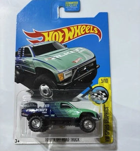 HOT WHEELS SUPER TREASURE HUNT FALKEN LIVERY TOYOTA OFF ROAD TRUCK