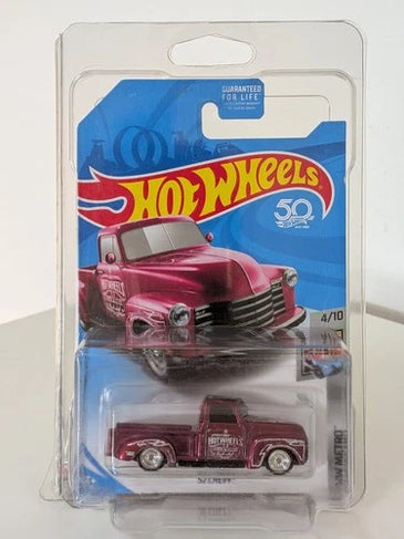 HOT WHEELS SUPER TREASURE HUNT PINK '52 CHEVY PICKUP TRUCK