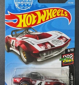 HOT WHEELS SUPER TREASURE HUNT RED GUMBALL 3000 '69 CORVETTE RACER