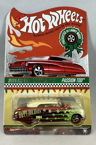 HOT WHEELS 2004 EMPLOYEE HOLIDAY CAR  PASSION TOO #208/275