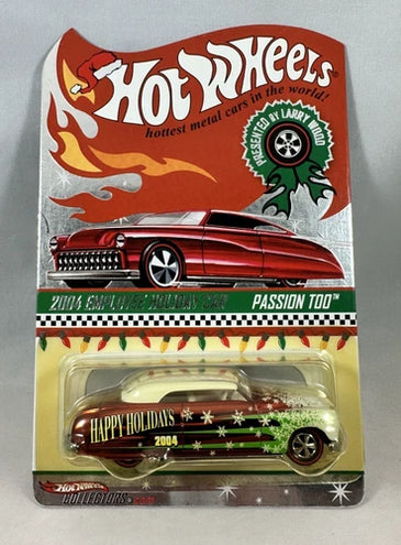 HOT WHEELS 2004 EMPLOYEE HOLIDAY CAR  PASSION TOO #208/275