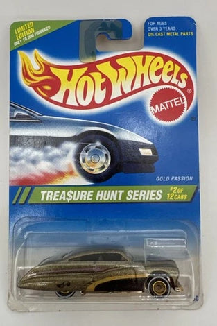 1995 HOT WHEELS #354 GOLD PURPLE PASSION TREASURE HUNT
