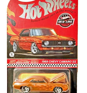 HOT WHEELS RLC ORANGE 1969 CHEVY CAMARO SS