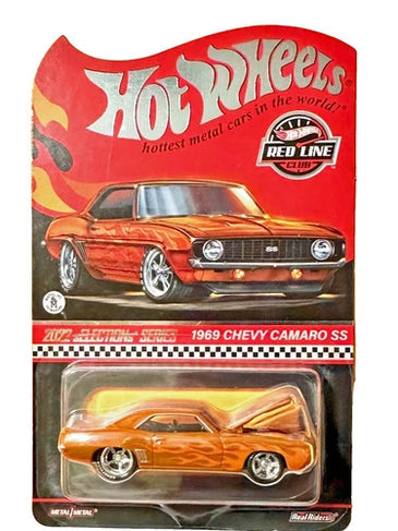 HOT WHEELS RLC ORANGE 1969 CHEVY CAMARO SS