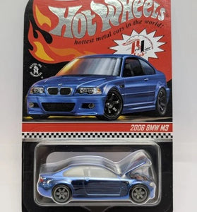 HOT WHEELS RLC BLUE 2006 BMW M3