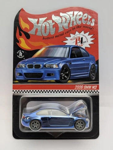 HOT WHEELS RLC BLUE 2006 BMW M3