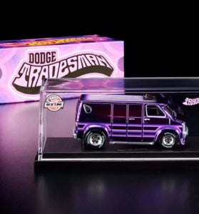 HOT WHEELS RLC PURPLE DODGE TRADESMAN VAN