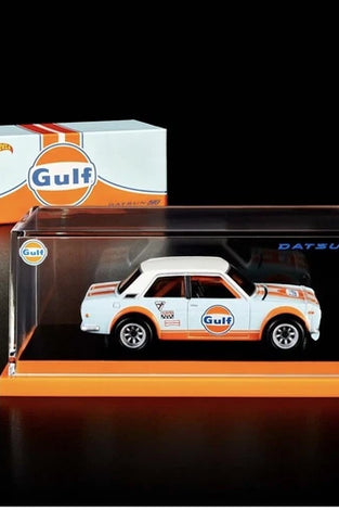 HOT WHEELS RLC GULF DATSUN 510