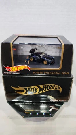 RLC BLACK RWB PORSCHE w/FIGURE