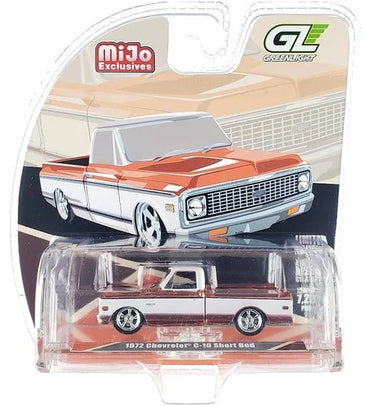 GREENLIGHT CHASE 1972 CHEVROLET C-10 SHORT BED ORANGE
