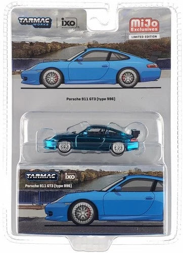 TARMAC BLUE CHROME CHASE PORSCHE 911 GT3 (TYPE 996)