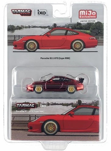 TARMAC RED CHROME CHASE PORSCHE 911 GT3 (TYPE 996)