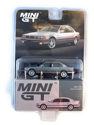 MINI GT CHASE #792 BMW 750IL ASPEN SILVER METALLIC