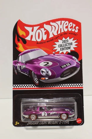 HOT WHEELS RLC PURPLE 2023 COLLECTOR EDITION JAGUAR LIGHTWEIGHT E-TYPE