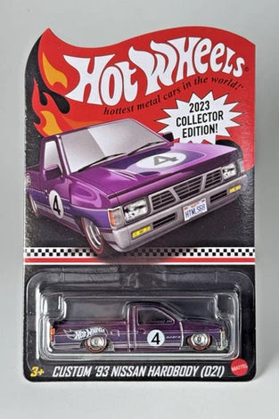 HOT WHEELS RLC PURPLE 2023 COLLECTOR EDITION CUSTOM '93 NISSAN HARDBODY (D21)