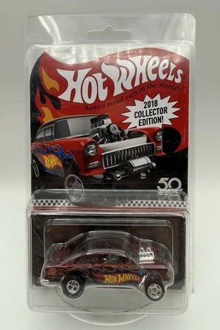 HOT WHEELS RLC RED CHEVY BEL AIR GASSER 2018 COLLECTOR EDITION