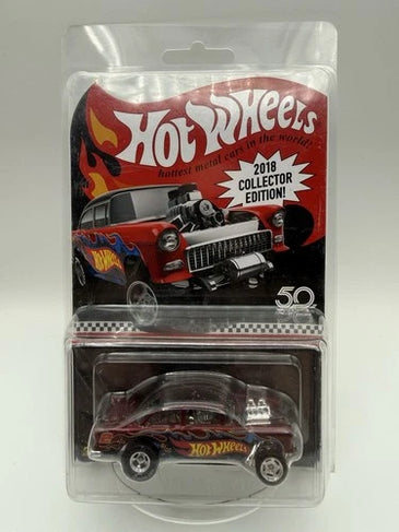 HOT WHEELS RLC RED CHEVY BEL AIR GASSER 2018 COLLECTOR EDITION