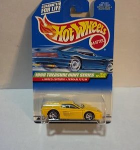 HOT WHEELS 1999 TREASURE HUNT FERRARI F512M