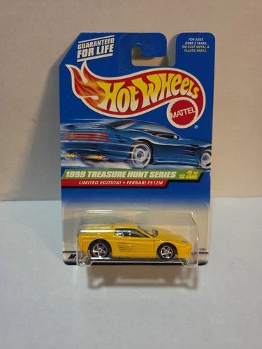 HOT WHEELS 1999 TREASURE HUNT FERRARI F512M
