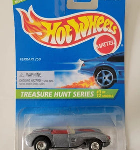 HOT WHEELS 1996 TREASURE HUNT GREY FERRARI 250