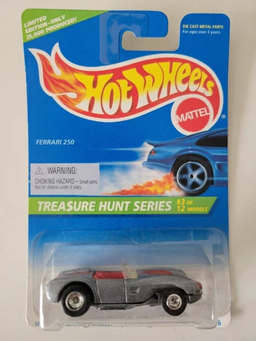 HOT WHEELS 1996 TREASURE HUNT GREY FERRARI 250