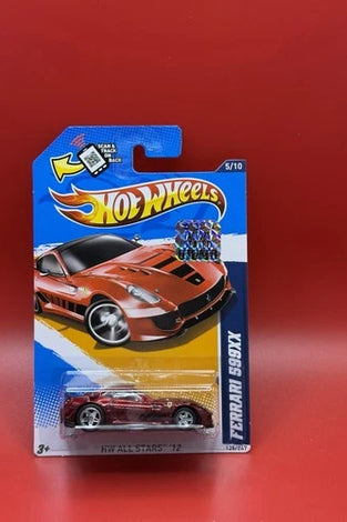 HOT WHEELS 2012 SUPER TREASURE HUNT RED FERRARI 599XX