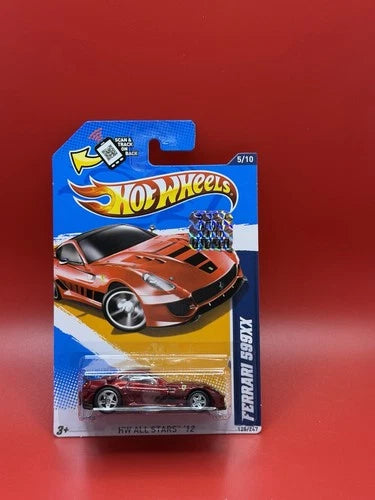 HOT WHEELS 2012 SUPER TREASURE HUNT RED FERRARI 599XX