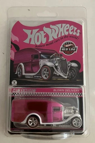 HOT WHEELS RLC PINK BLOWN DELIVERY