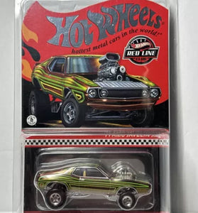 HOT WHEELS RLC GREEN '71 AMC JAVELIN AMX
