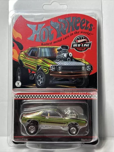 HOT WHEELS RLC GREEN '71 AMC JAVELIN AMX