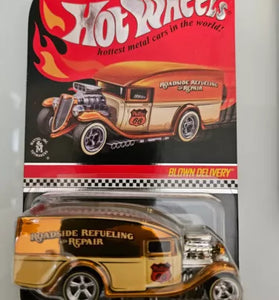 HOT WHEELS RLC BLOWN DELIVERY ROADSIDE REFUELING REPAIR