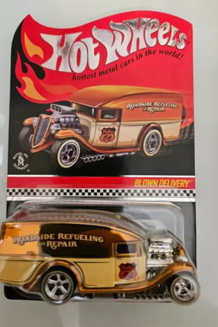 HOT WHEELS RLC BLOWN DELIVERY ROADSIDE REFUELING REPAIR
