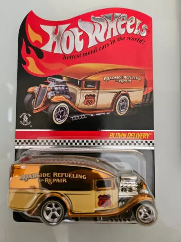 HOT WHEELS RLC BLOWN DELIVERY ROADSIDE REFUELING REPAIR