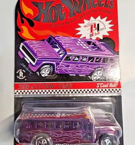 HOT WHEELS RLC PURPLE S'COOL BUS #1169