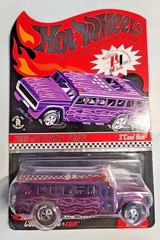 HOT WHEELS RLC PURPLE S'COOL BUS #1169