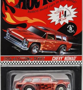 HOT WHEELS RLC RED CHEVY NOMAD #3674