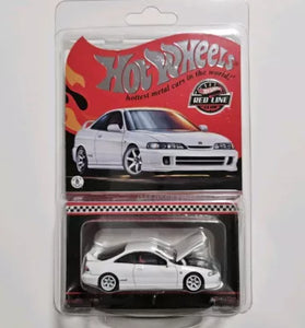 HOT WHEELS RLC WHITE 1995 HONDA INTEGRA TYPE R