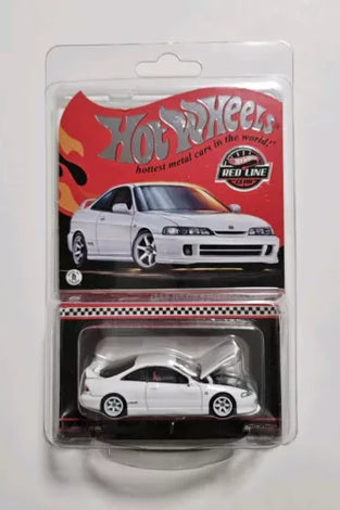 HOT WHEELS RLC WHITE 1995 HONDA INTEGRA TYPE R