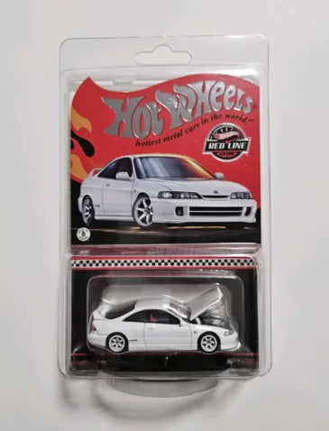 HOT WHEELS RLC WHITE 1995 HONDA INTEGRA TYPE R