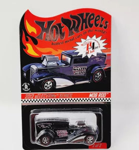 HOT WHEELS RLC DARK BLUE MOB ROD LOW #233