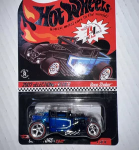 HOT WHEELS RLC BLUE BONESHAKER #7572