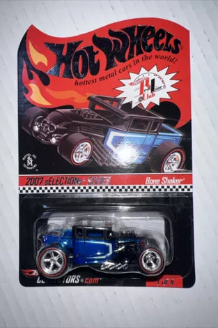 HOT WHEELS RLC BLUE BONESHAKER #7572
