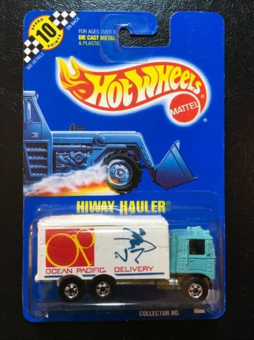 HOT WHEELS #24 OCEAN PACIFIC IWAY HAULER w/BLACKWALLS IN PROTECTO
