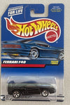 HOT WHEELS #1003 BLACK FERRARI F40 w/5 SPOKE WHEELS