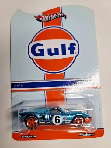 HOT WHEELS RLC GULF FORD GT40 #1705 | eBay